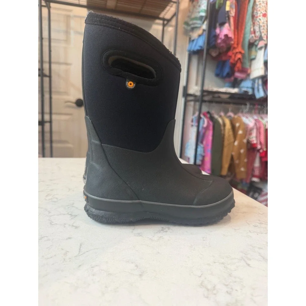 Bogs Kids Classic High HA Waterproof Insulated Winter Boots Black Size 1